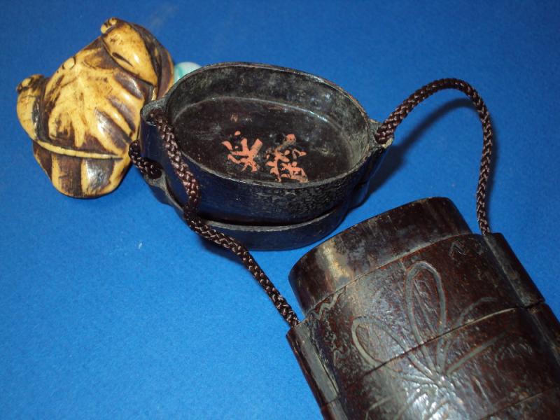 Inro with Netsuke