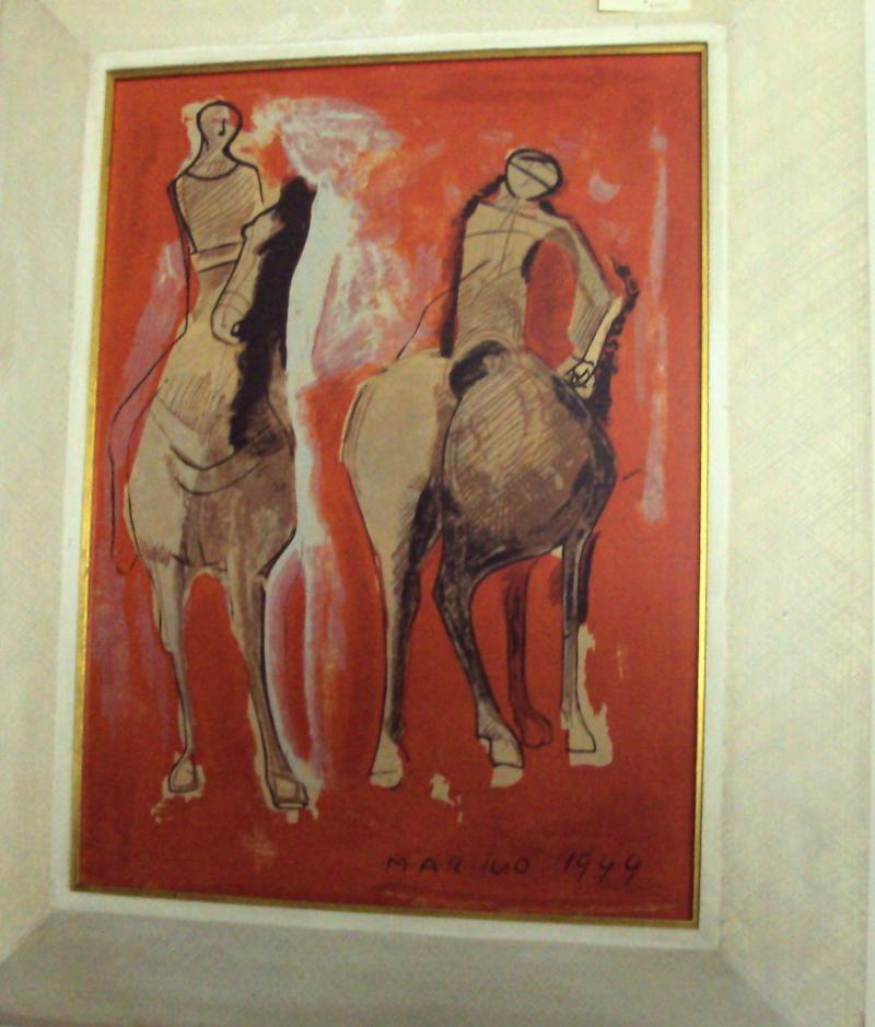 Marino 1949 Lithograph in the Original frame.
